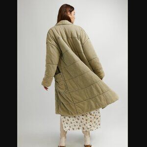 Free People Dolman Duvet Coat \\ Size XS // Sage Green